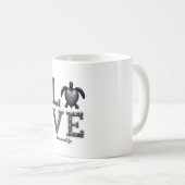 Oma Turtle - Liebe Mimi Life Sea Turtle, Mimi T Kaffeetasse (VorderseiteRechts)