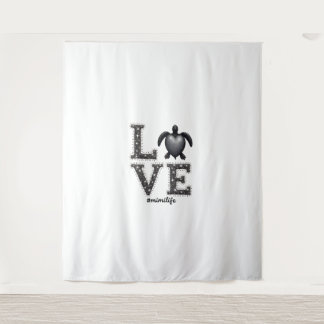 Oma Turtle - Liebe Mimi Life Sea Turtle, Mimi T Wandteppich