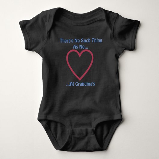 Oma Typ T - Shirt Baby Bodysuit (Vorderseite)