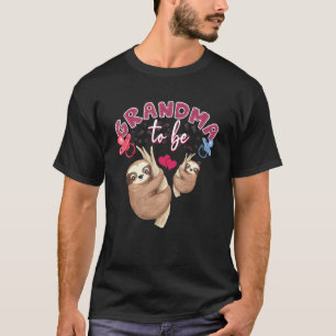 Oma, um das Baby-Dusche-Süße Tier zu sein T-Shirt