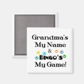 Oma und Bingo Magnet (Vorderseite/Rückseite)