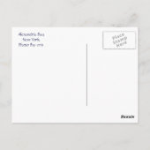 Oma und Devin Postkarte (Rückseite)