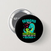 Oma und Enkel Ein Band, das nicht zerbrochen werde Button (Vorne & Hinten)