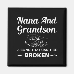 Oma und Enkel Eine unzerbrechliche Bindung Magnet