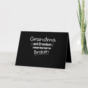 Oma und Enkelsohn Eine unzerbrechliche Bindung Einladung