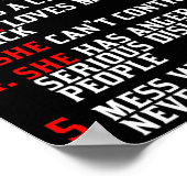 Oma und Großkinder Poster (Ecke)