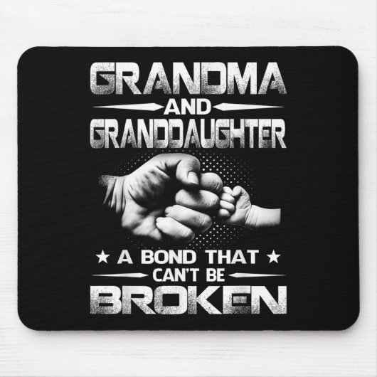 Oma und Oma eine Anleihe, die nicht Bro sein wird Mousepad (Vorne)