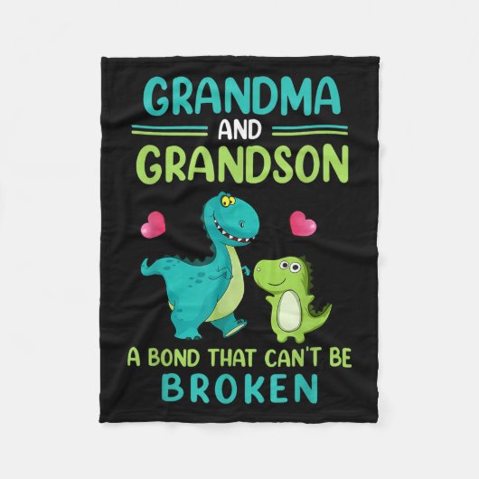 Oma und Oma eine Anleihe, die nicht zerbrochen wer Fleecedecke (Vorderseite)