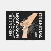 Oma und Oma eine Anleihe, die nicht zerbrochen wer Fleecedecke (Vorderseite (Horizontal))