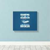 Oma und Oma eine Anleihe, die nicht zerbrochen wer Leinwanddruck (Insitu (Holzboden))