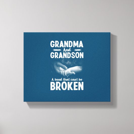 Oma und Oma eine Anleihe, die nicht zerbrochen wer Leinwanddruck (Vorderseite)