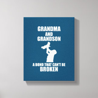 Oma und Oma eine Anleihe, die nicht zerbrochen wer Leinwanddruck