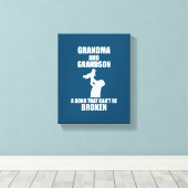 Oma und Oma eine Anleihe, die nicht zerbrochen wer Leinwanddruck (Insitu (Holzboden))