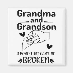 Oma und Oma eine Anleihe, die nicht zerbrochen wer Magnet