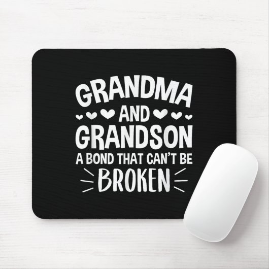 Oma und Oma eine Anleihe, die nicht zerbrochen wer Mousepad (Mit Mouse)
