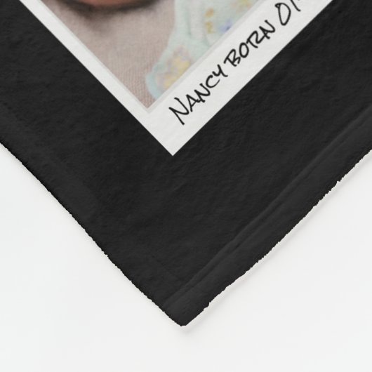 Oma und Opa Familie FotoCollage Grosses Fleecedecke (Ecke)