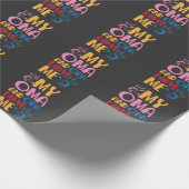 Oma und Opa Liebe Me Geschenkpapier (Ecke)