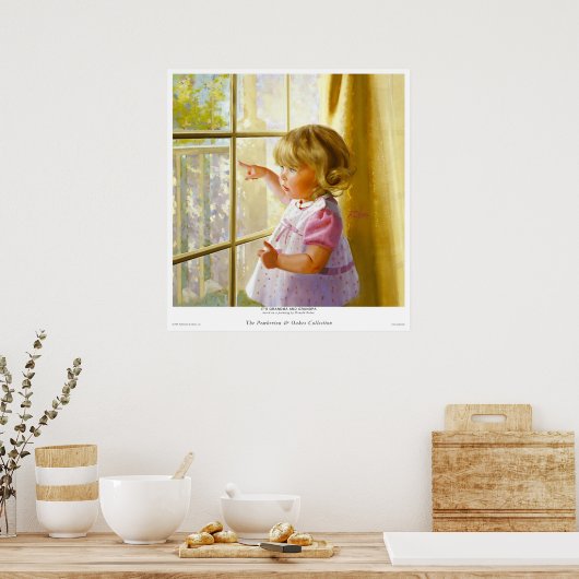 Oma und Opa Poster (Küche)