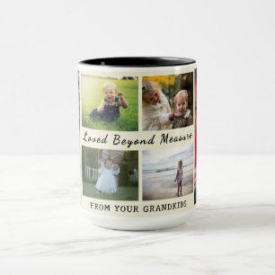 Oma- und Opa-Tag-Tasse – Über alle Maßen geliebt Tasse