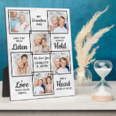 Oma Unique Foto Collage Fotoplatte (Seite)