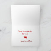 Oma-Valentinbotschaft Feiertagskarte (Innenseite)