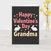 Oma Valentinstag Süße Karte (Gelbe Blume)