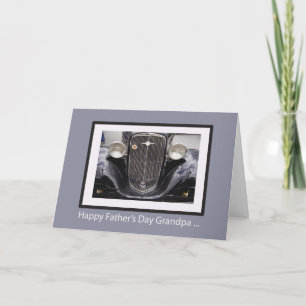 Oma Vatertag Klassisches Auto Karte