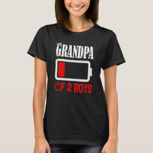 Oma von 2 Jungen Zwei Söhne Geburtstag G T-Shirt