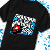 Oma von Birthday Boy Boys Hockey Großmutter T-Shirt