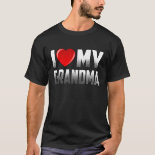 Oma von Großkindern Ich Liebe meine Großmütter T-Shirt