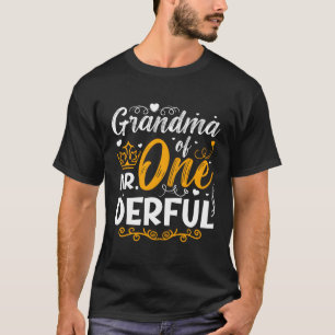 Oma von Herrn One Derful Py Family 1st T-Shirt