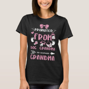 Oma von Hunde-Oma zu menschlicher Gra Ba beförder T-Shirt