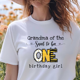 Oma von So süß zu sein ein Blumengeburtstag T-Shirt