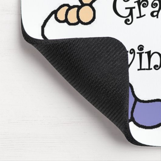 Oma von Twin Girls Tshirts and Gifts Mousepad (Ecke)