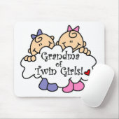 Oma von Twin Girls Tshirts and Gifts Mousepad (Mit Mouse)