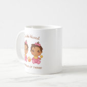 Oma von Twins Baby Girls Kaffeetasse (Vorderseite Links)
