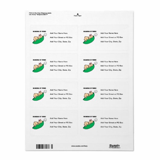 Oma von Twins Geschenke (Vorne)