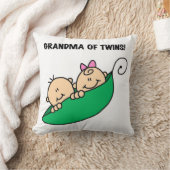 Oma von Twins Geschenke Kissen (Decke)