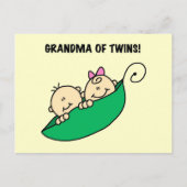 Oma von Twins Peas in a Pod Tshirts and Gifts Postkarte (Vorderseite)