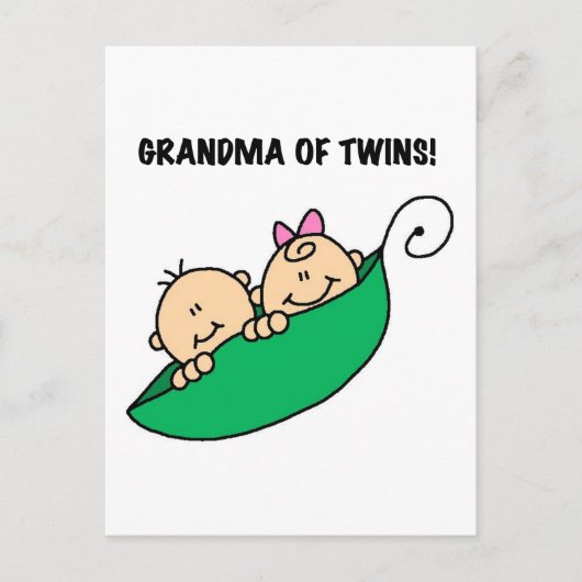 Oma von Twins Peas in a Pod Tshirts and Gifts Postkarte (Vorderseite)