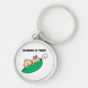 Oma von Twins Peas in a Pod Tshirts and Gifts Schlüsselanhänger