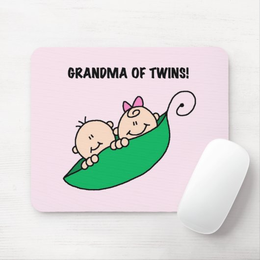 Oma von Twins Tshirts und Geschenke Mousepad (Mit Mouse)