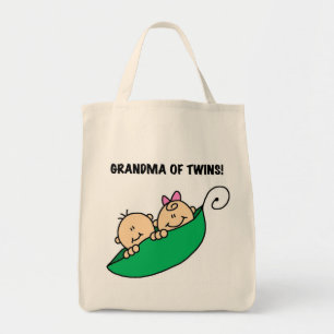 Oma von Twins Tshirts und Geschenke Tragetasche