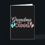 Oma von Zwillingen-Shirt für Frauen Zwilling Oma M Karte<br><div class="desc">Oma von Zwillingen-Shirt für Frauen Zwilling Oma Muttertag V-Ausschnitt</div>