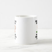 Oma weg vom Eggnog behalten Kaffeetasse (Mittel)