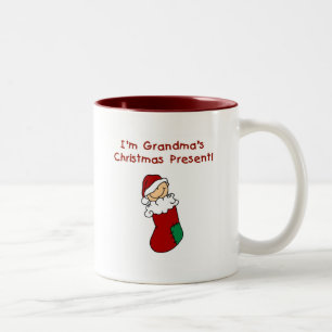 Oma Weihnachten Geschenke und Geschenke Zweifarbige Tasse