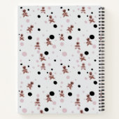 Oma Weihnachts-Kochrezepte Gemustert Notizblock (Rückseite)