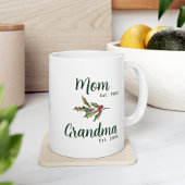 Oma Weihnachtsfeiertag Keepake Custom Kaffeetasse
