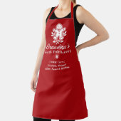 Oma Weihnachtsferien Backen Schürze (InSitu)