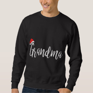 Oma - Weihnachtsmannmütze Weihnachten - Stolzes Gr Sweatshirt